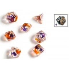 Sirius Dice: Purple Orange, Clear